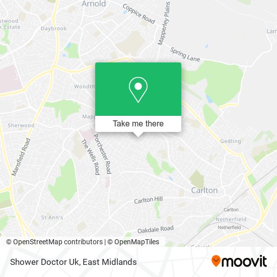 Shower Doctor Uk map