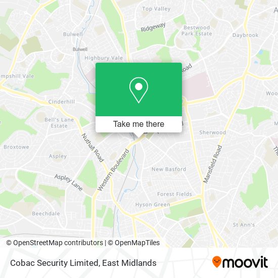 Cobac Security Limited map