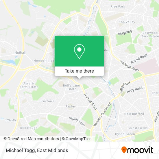 Michael Tagg map