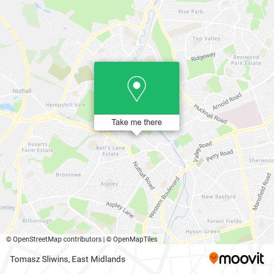 Tomasz Sliwins map