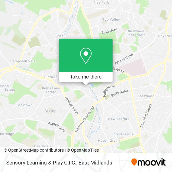 Sensory Learning & Play C.I.C. map