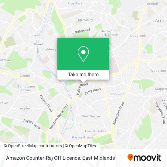 Amazon Counter-Raj Off Licence map