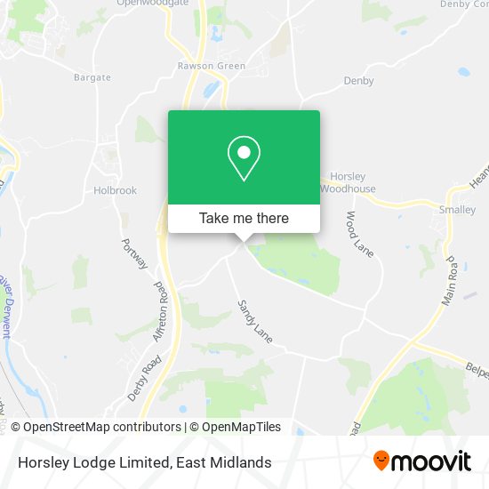 Horsley Lodge Limited map