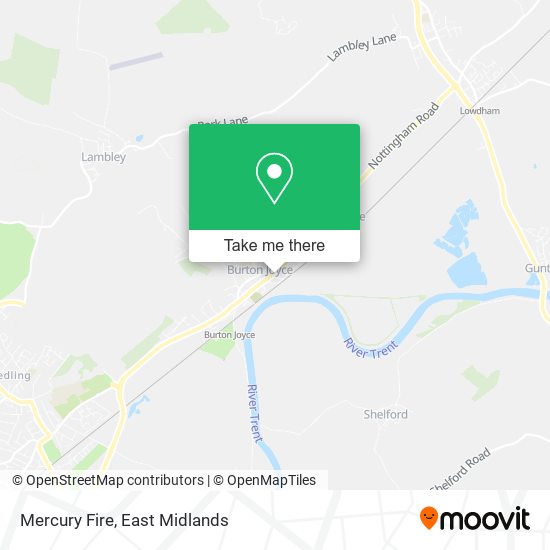 Mercury Fire map