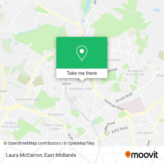 Laura McCarron map