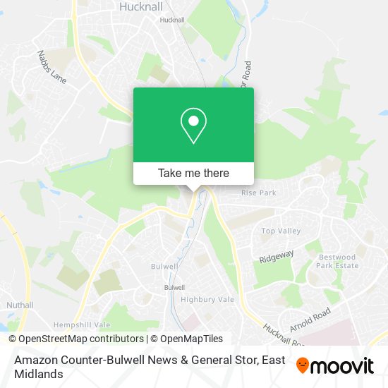 Amazon Counter-Bulwell News & General Stor map