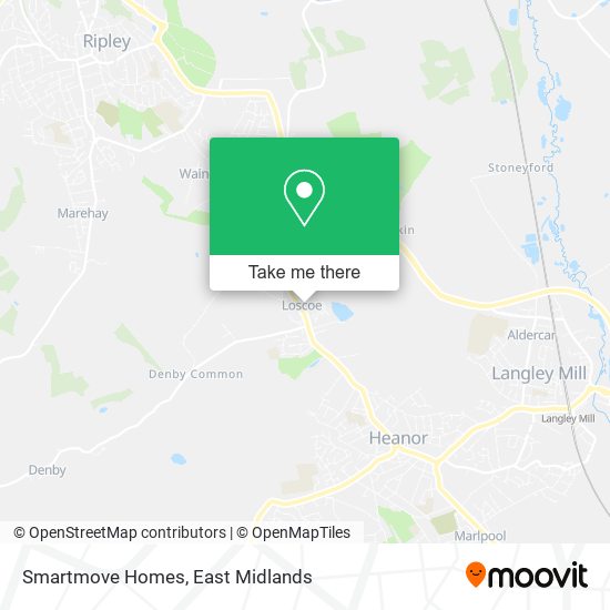 Smartmove Homes map