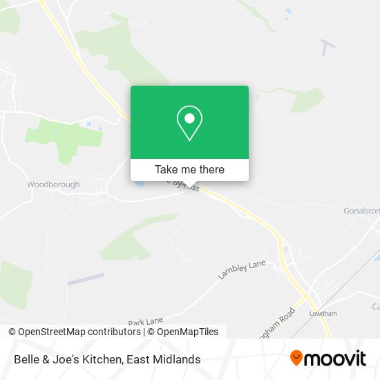 Belle & Joe's Kitchen map