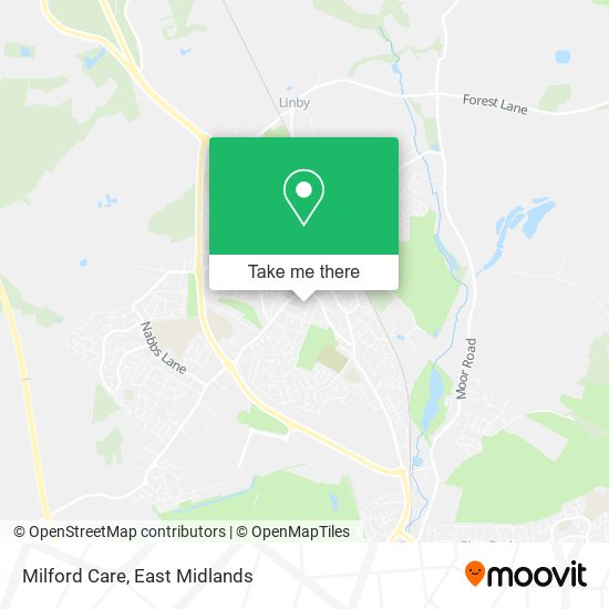 Milford Care map