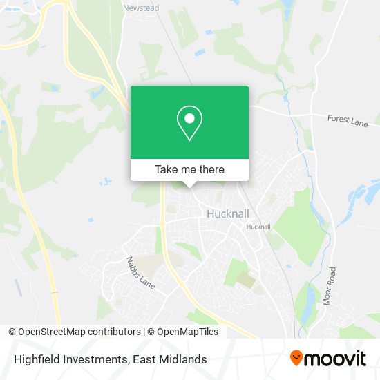Highfield Investments map