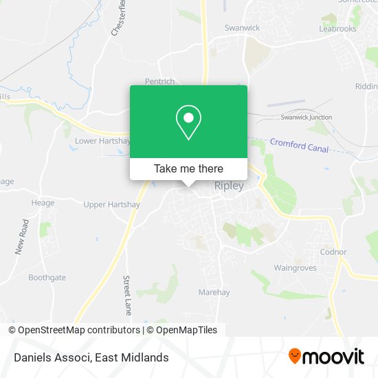 Daniels Associ map