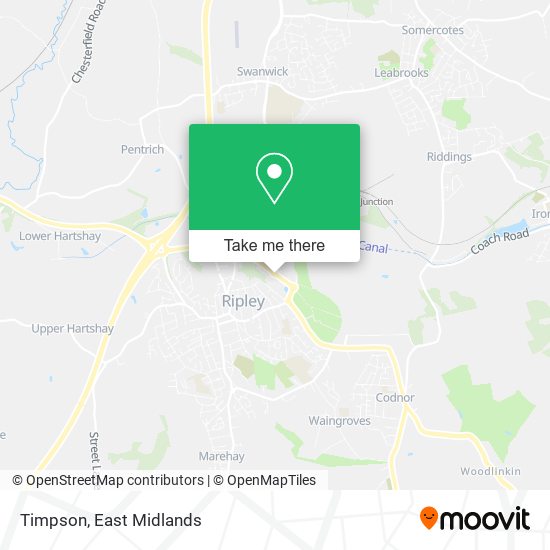 Timpson map