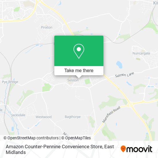 Amazon Counter-Pennine Convenience Store map