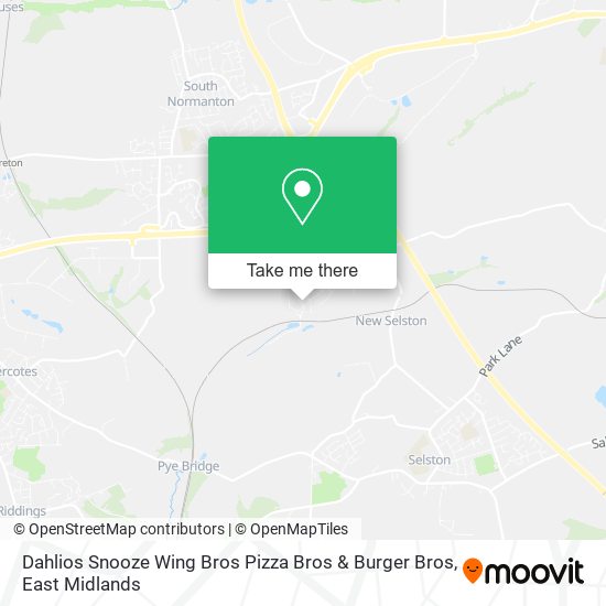 Dahlios Snooze Wing Bros Pizza Bros & Burger Bros map