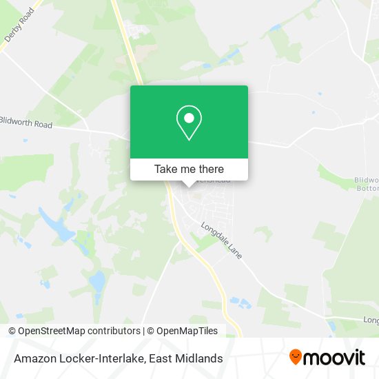 Amazon Locker-Interlake map