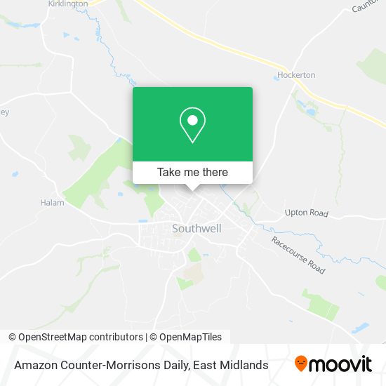 Amazon Counter-Morrisons Daily map