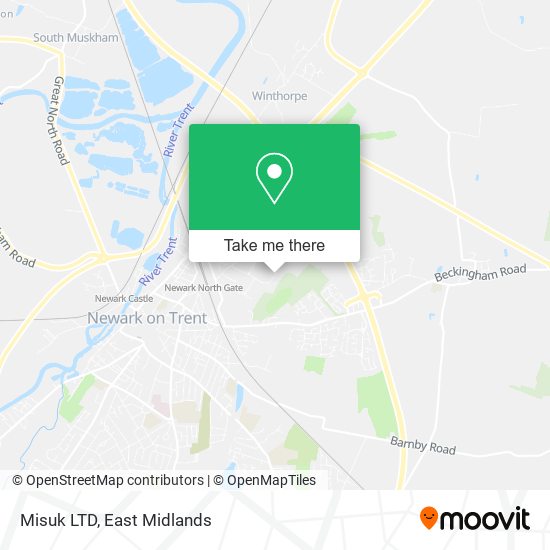 Misuk LTD map