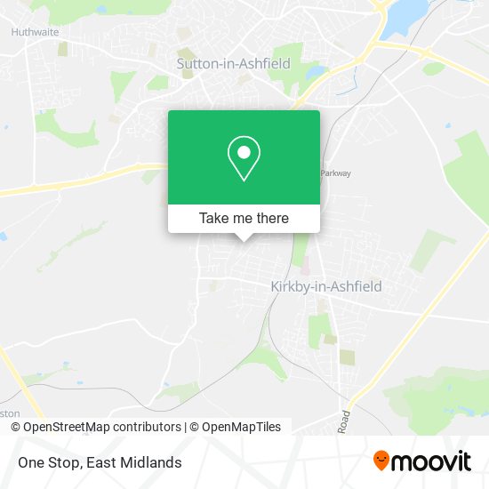 One Stop map