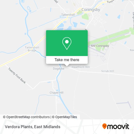 Verdora Plants map