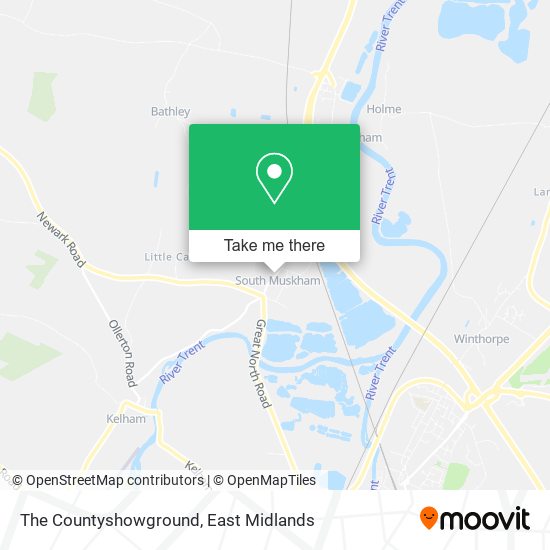 The Countyshowground map