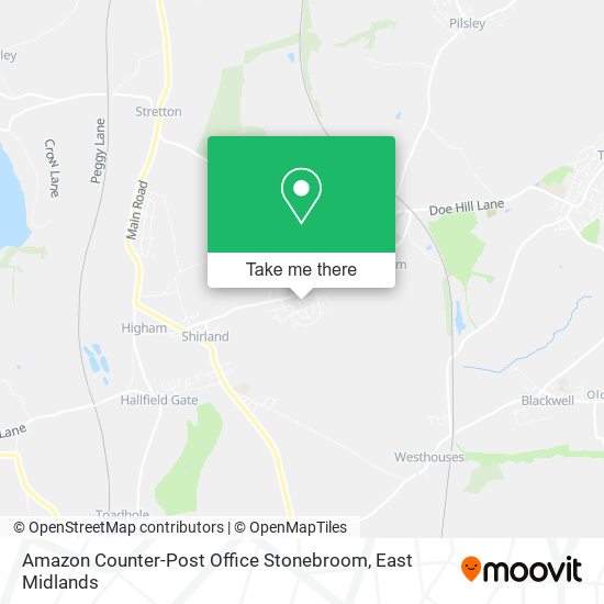 Amazon Counter-Post Office Stonebroom map