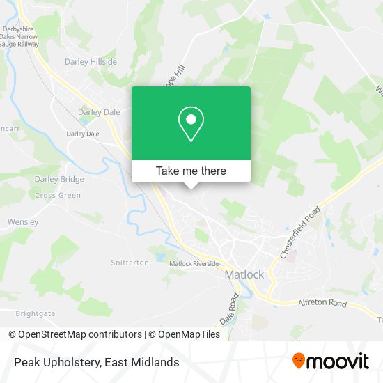 Peak Upholstery map