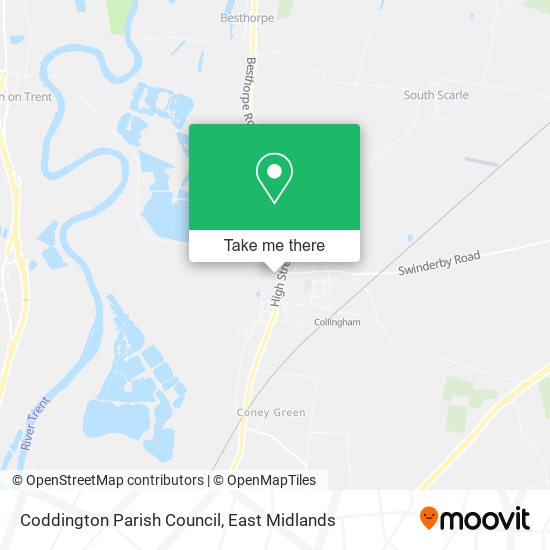 Coddington Parish Council map