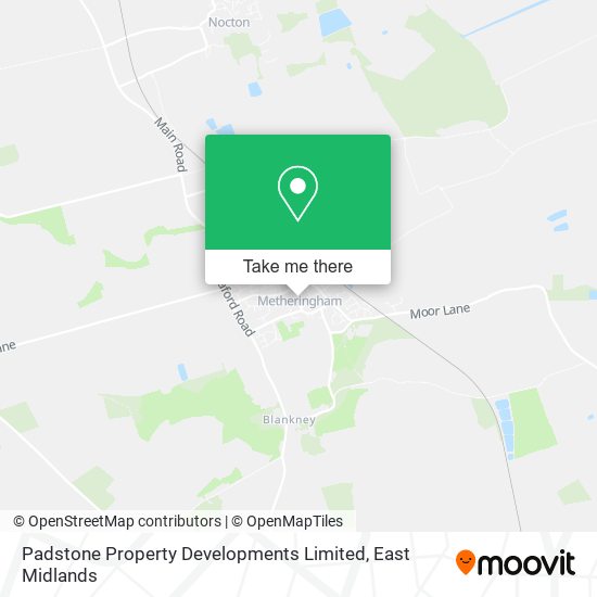Padstone Property Developments Limited map