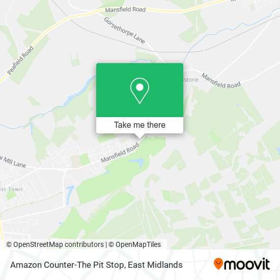 Amazon Counter-The Pit Stop map