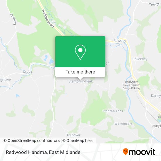 Redwood Handma map
