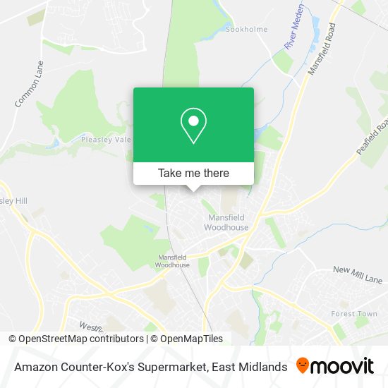 Amazon Counter-Kox's Supermarket map