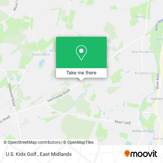 U.S. Kids Golf. map