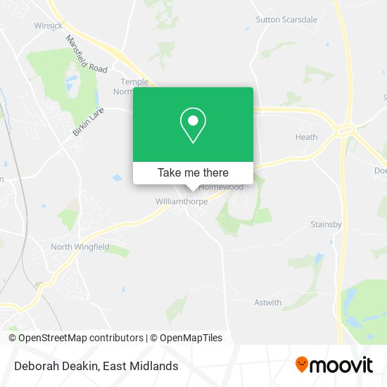 Deborah Deakin map
