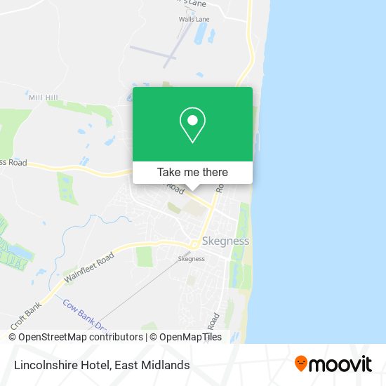 Lincolnshire Hotel map