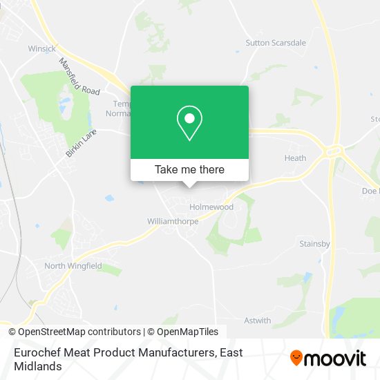 Eurochef Meat Product Manufacturers map