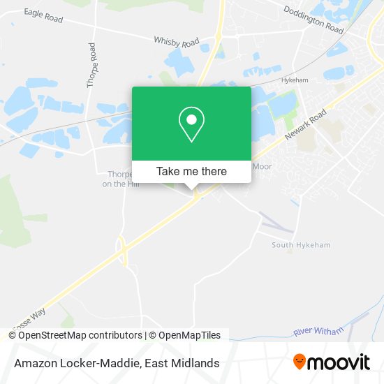 Amazon Locker-Maddie map