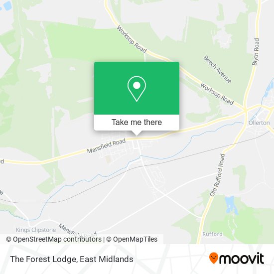 The Forest Lodge map