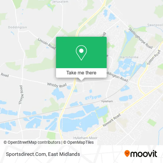 Sportsdirect.Com map