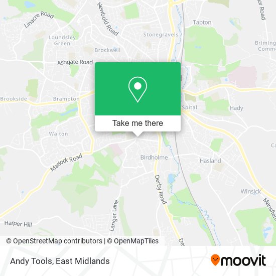 Andy Tools map