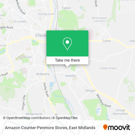 Amazon Counter-Penmore Stores map