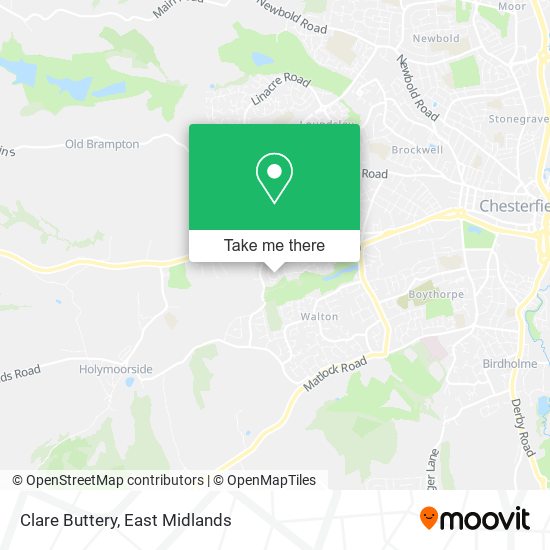 Clare Buttery map