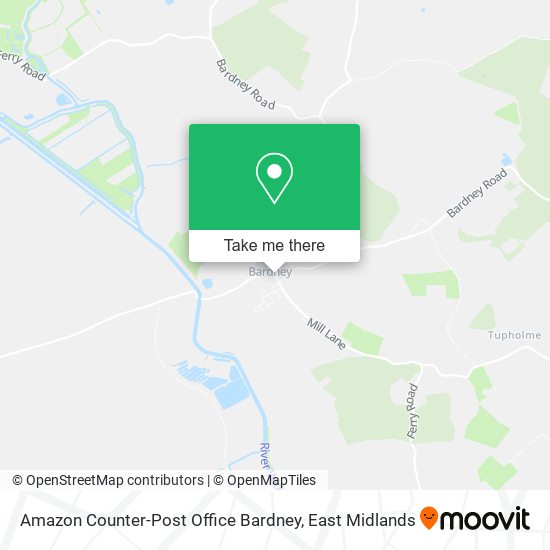 Amazon Counter-Post Office Bardney map