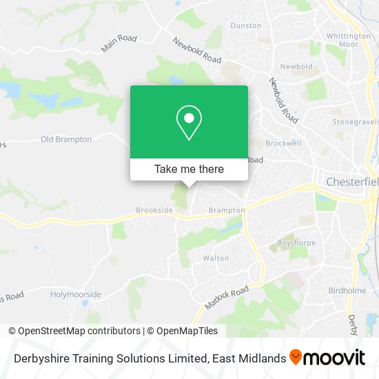 Derbyshire Training Solutions Limited map