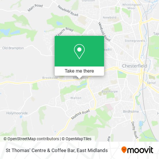 St Thomas' Centre & Coffee Bar map