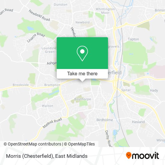 Morris (Chesterfield) map
