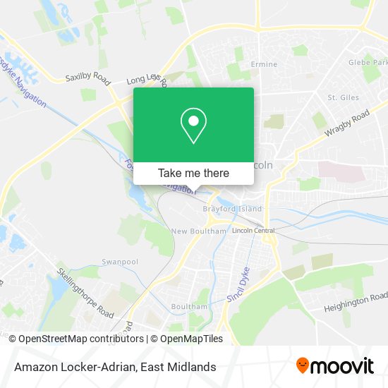Amazon Locker-Adrian map