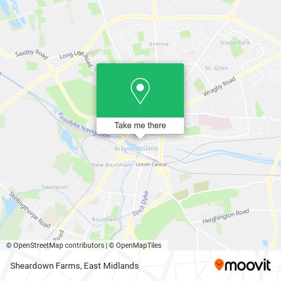Sheardown Farms map