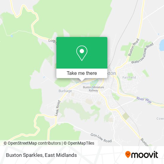 Buxton Sparkles map