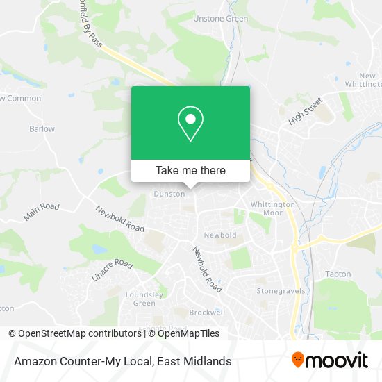 Amazon Counter-My Local map
