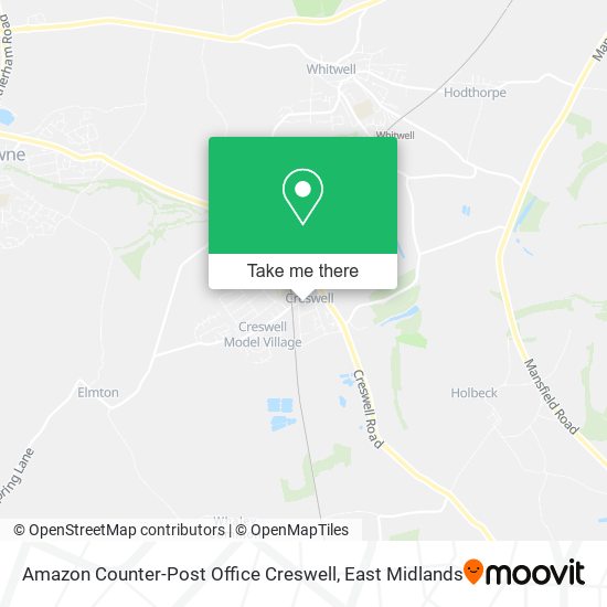 Amazon Counter-Post Office Creswell map